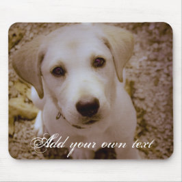 Lab Puppy Mousepad Muismat