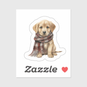 Lab Puppy Sticker
