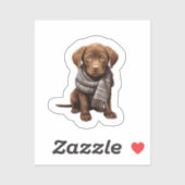 Lab Puppy Sticker (Vel)