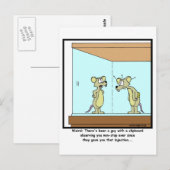 Lab Rat Briefkaart (Voorkant / Achterkant)