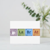 Lab Rat Briefkaart (Staand voorkant)