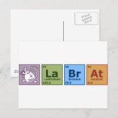 Lab Rat Briefkaart (Voorkant / Achterkant)