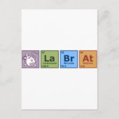 Lab Rat Briefkaart (Voorkant)