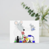 LAB RAT CHEMISTRY BRIEFKAART (Staand voorkant)