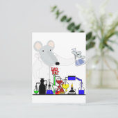LAB RAT CHEMISTRY BRIEFKAART (Staand voorkant)