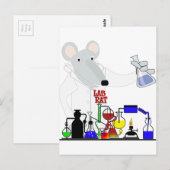 LAB RAT CHEMISTRY BRIEFKAART (Voorkant / Achterkant)