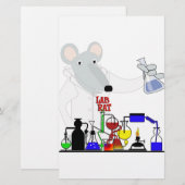 LAB RAT CHEMISTRY BRIEFPAPIER (Voorkant / Achterkant)