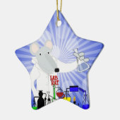 LAB RAT CHEMISTRY KERAMISCH ORNAMENT (Links)