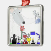 LAB RAT CHEMISTRY METALEN ORNAMENT (Links)