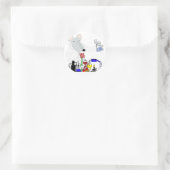 LAB RAT CHEMISTRY RONDE STICKER (Tas)