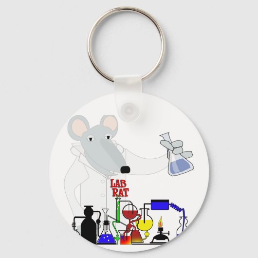 LAB RAT CHEMISTRY SLEUTELHANGER (Voorkant)