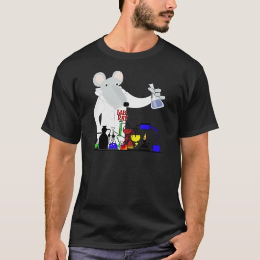 LAB RAT CHEMISTRY T-SHIRT (Voorkant)