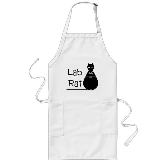 Lab Rat Laboratorium Apron Lang Schort (Voorkant)