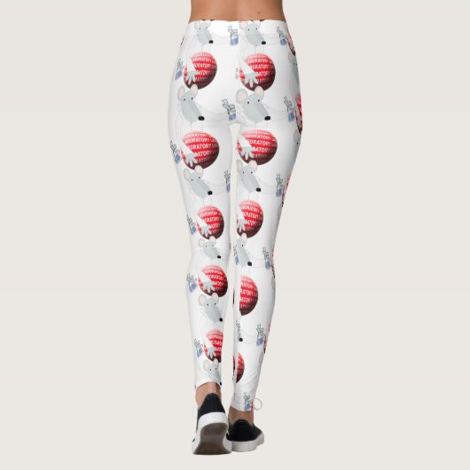 LAB RAT LEGGINGS LABORATOORY TECHNOLOGISCH (Achterkant)