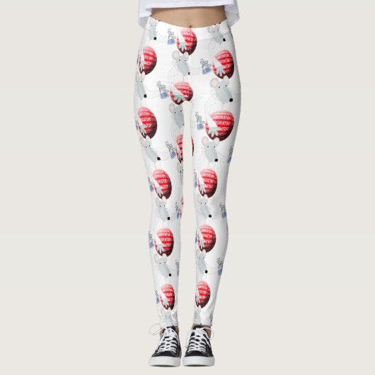 LAB RAT LEGGINGS LABORATOORY TECHNOLOGISCH (Voorkant)