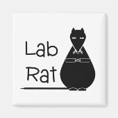 Lab Rat Magneet (Voorkant)