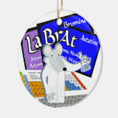 LAB RAT ORNAMENT (PERIODIEKE TABEL VAN ELEMENTEN) (Links)