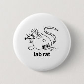 Lab Rat Ronde Button 5,7 Cm (Voorkant)