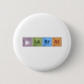 Lab Rat Ronde Button 5,7 Cm (Voorkant)