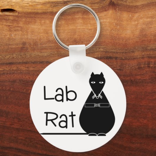 Lab Rat sleutelhanger (Voorkant)