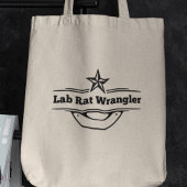 Lab Rat Wrangler Scheikunde Leraar Gift Tote Bag