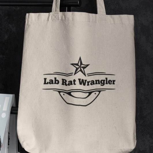 Lab Rat Wrangler Scheikunde Leraar Gift Tote Bag