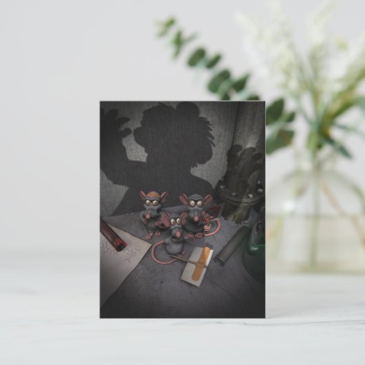 Lab Rats Unite Briefkaart (Staand voorkant)