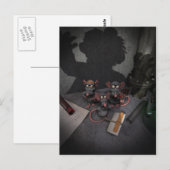 Lab Rats Unite Briefkaart (Voorkant / Achterkant)