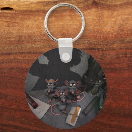 Lab Rats Unite Sleutelhanger (Voorkant)