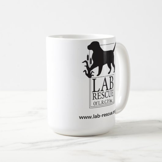 Lab Rescue van de LRCP-keramische Mok (Voorkant rechts)