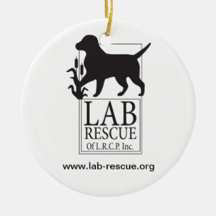 Lab Rescue van de LRCP-keramische versiering Keramisch Ornament