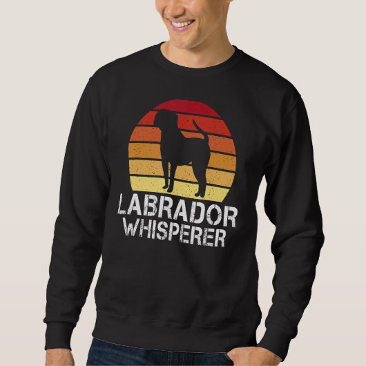 Lab Retriever Labrador Whisperer Trui (Voorkant)