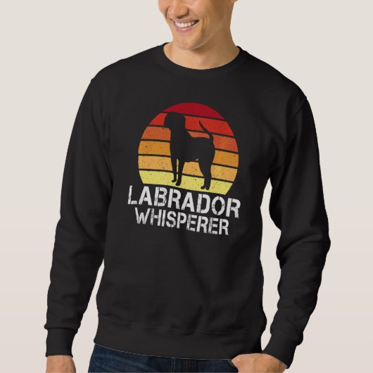 Lab Retriever Labrador Whisperer Trui (Voorkant)