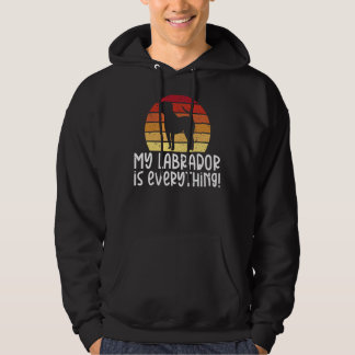 Lab Retriever Mijn labrador is alles wat labrador  Hoodie