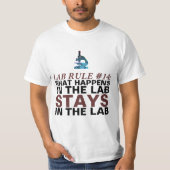 Lab Rules T-shirt (Voorkant)