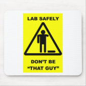 Lab Safety 1 Muismat (Voorkant)