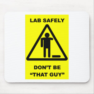 Lab Safety 1 Muismat