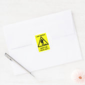 Lab Safety 1 Ronde Sticker (Envelop)