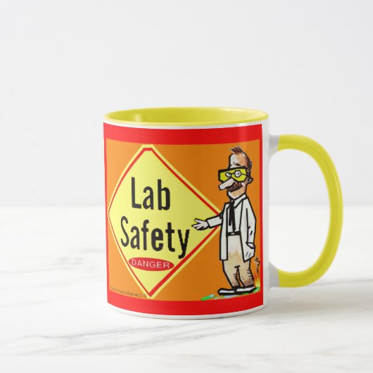 "Lab Safety-is No Joke" Mok (Rechts)