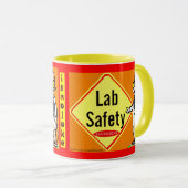 "Lab Safety-is No Joke" Mok (Voorkant rechts)