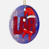 LAB SANTA CHRISTMAS ORNAMENT (Rechts)