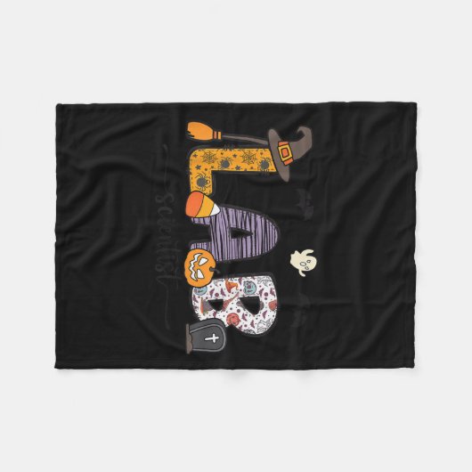 Lab Scientist Medical Lab Science Halloween Labora Fleece Deken (Voorkant (Horizontaal))
