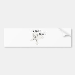 lab-snuggle-vriend bumpersticker
