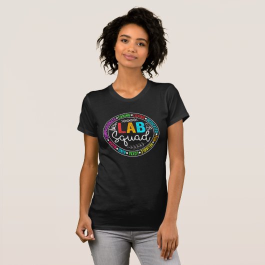 Lab Squad Funny Lab Week 2024 Medisch Laboratorium T-shirt (Voorkant volledig)