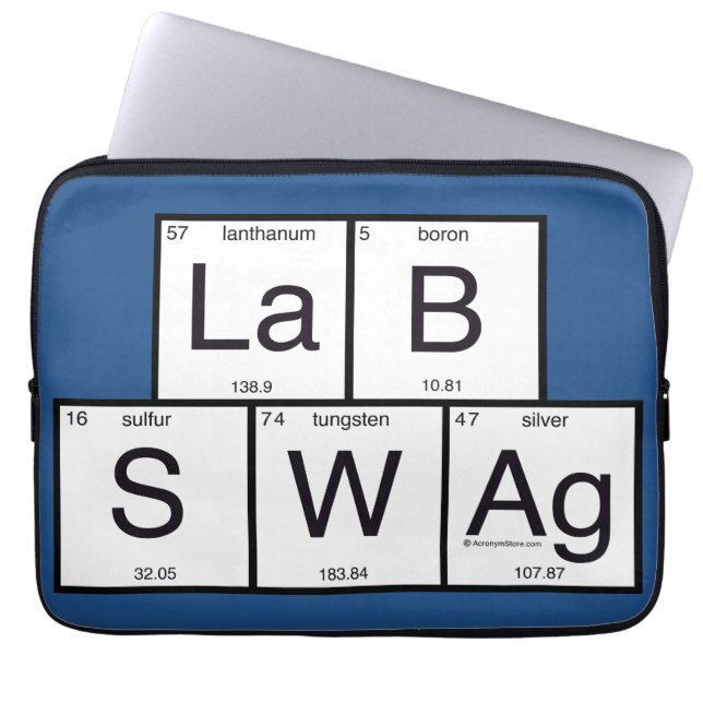 Lab SWAG Laptop Sleeve (Voorkant)