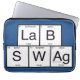 Lab SWAG Laptop Sleeve (Voorkant)