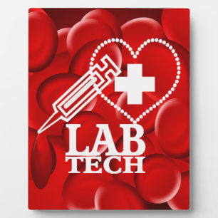 LAB TECH HART SPUIT LOGO FOTOPLAAT