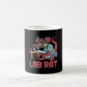 Lab Tech Lab Rat Laboratory Chemist Technician Koffiemok