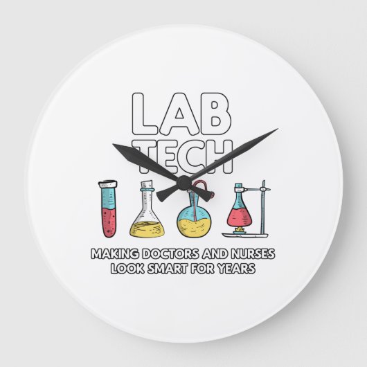 Lab Tech Laboratory Grote Klok (Voorkant)