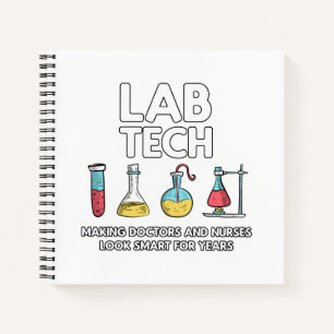 Lab Tech Laboratory Notitieboek
